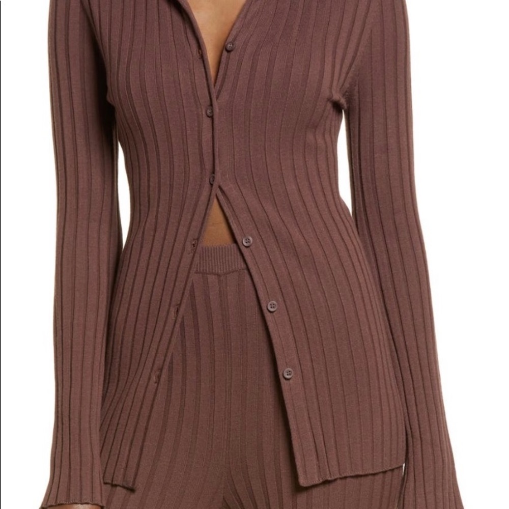 Open Edit set chocolate brown XL
